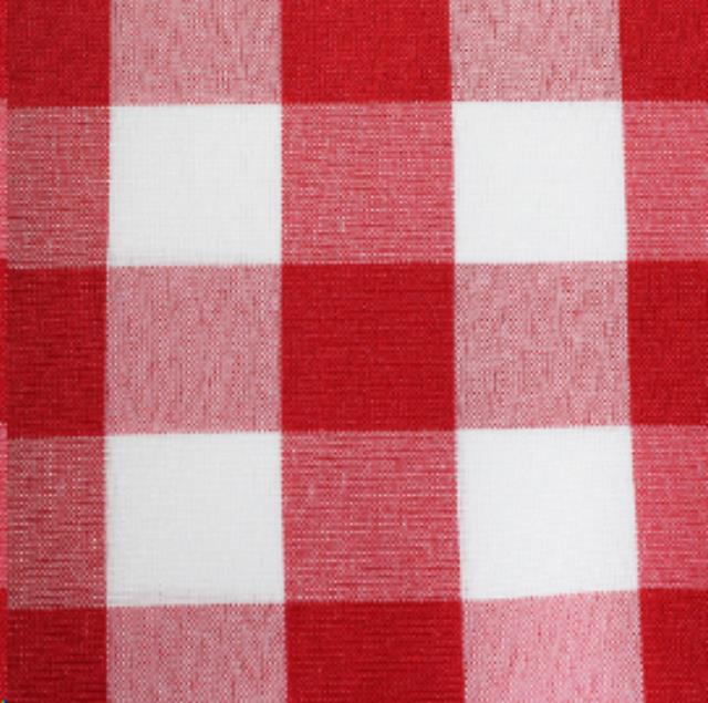 Rental store for RED WHITE POLY CHECK LINEN in Mt Pleasant MI