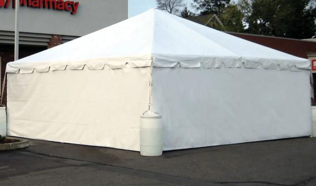 Rental store for TENT, SIDE WHITE SOLID 8  H X 20  L in Mt Pleasant MI